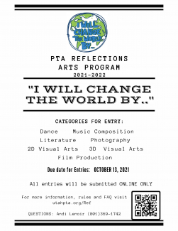 PTA Reflections Flyer